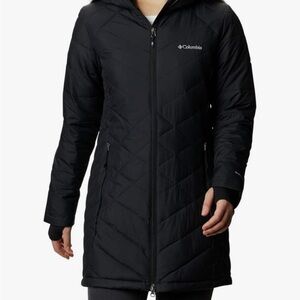 Columbia Women's Black Long Ski Jacket